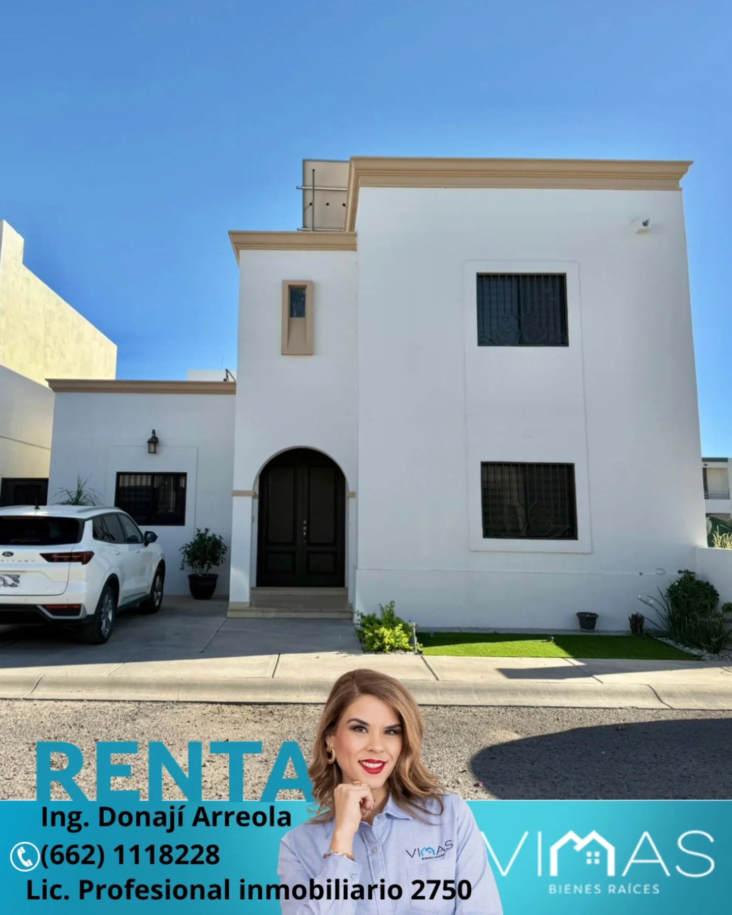 Casa residencial 2 pisos en renta en Hermosillo Sonora – Vimas Bienes Raíces